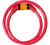 Crazy Safety, lucchetto per bici, rosso 65 cm Red