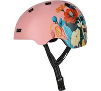 Crazy Safety Rampage Flower, casco da bici, rosa 57-61cm Pink