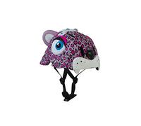 Crazy Safety the Sweet Leopard, Casco Unisex Bambini, Rosa, S