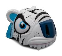 Crazy Safety - Tiger Bicycle Helmet - White (100101-03-01) Toy NUOVO