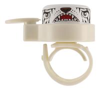 Crazy Safety Tiger, campanello, bianco One size White