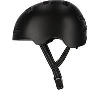 Crazy Safety Vertigo Casco da Città Nero per Bici con Luce USB Anteriore e Posteriore | Casco da Bici, Skateboard, Pattini, BMX | Casco da Monopattino per Uomo e Donna | L 57-61 cm