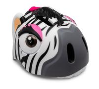 Crazy Safety - Zebra Bicycle Helmet - Black/White (49-55Cm) (100901... Toy NUOVO