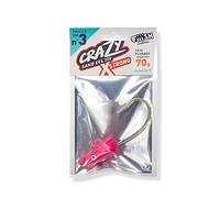 Crazy Sand Eel Fiiish X-Strong Jig Heads (X-Strong Jighead - 70g - Rose Fluo)