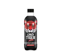 Crazy Tiger Energy Drink 500 ml Gusto Original - 3 Bottigliette