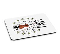 Crazy Violino Ragazzo Stars PC Computer Mouse Pad Musica Scherzo Son Violinista