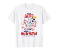 Crazy Weird Loco Follemente Pazzo (Divertente Strano Statement) Maglietta