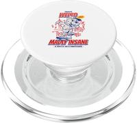 Crazy Weird Loco Follemente pazzo (Divertente Strano Statement) PopSockets PopGrip per MagSafe