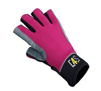 crazy4sailing Guanti di voile Racing - 5 dita tagliati, unisex, candy, XXL