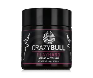 CrazyBull Play Hard Strong Matte Paste 100 g