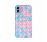 CrazyLemon Cover per iPhone 13, Color Silicone Custodie Fun Fidget Pop it Cover per Telefono Custodia Ultra Fashion per iPhone 13 6,1 pollici - Camuffamento 02