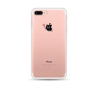 CrazyLemon per iPhone 7 Plus / 8 Plus Custodia, TPU Sottile in Gel di Silicone Pelle Modello 3D in TPU Custodia Protettiva per iPhone 7 Plus/iPhone 8 Plus - Demone