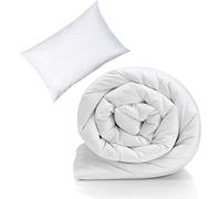 Crazypriceuk 4 pz culla, set copripiumino & federe, copripiumino da letto Dimensioni 120 x 150 crema