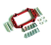 CrazyRacer Alluminio Servo Mount Rosso Per Arrma 1/8 Kraton 6S AR320193 AR320430