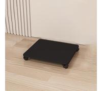 CRCRC Unità di intrattenimento, scaffale for DVD, scaffale audio, scaffale for giochi, espositore for CD, supporto multimediale, scaffale angolare, supporto for intrattenimento(Black,50x45cm)