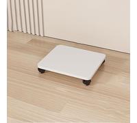 CRCRC Unità di intrattenimento, scaffale for DVD, scaffale audio, scaffale for giochi, espositore for CD, supporto multimediale, scaffale angolare, supporto for intrattenimento(White,45x40cm)