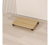 CRCRC Unità di intrattenimento, scaffale for DVD, scaffale audio, scaffale for giochi, espositore for CD, supporto multimediale, scaffale angolare, supporto for intrattenimento(Original Wood,50x35cm)