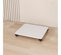 CRCRC Unità di intrattenimento, scaffale for DVD, scaffale audio, scaffale for giochi, espositore for CD, supporto multimediale, scaffale angolare, supporto for intrattenimento(White,50x45cm)