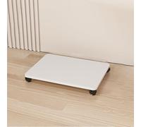 CRCRC Unità di intrattenimento, scaffale for DVD, scaffale audio, scaffale for giochi, espositore for CD, supporto multimediale, scaffale angolare, supporto for intrattenimento(White,60x45cm)