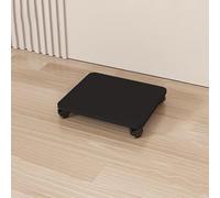 CRCRC Unità di intrattenimento, scaffale for DVD, scaffale audio, scaffale for giochi, espositore for CD, supporto multimediale, scaffale angolare, supporto for intrattenimento(Black,45x40cm)
