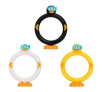 CRDARAAV 3 x giocattoli da piscina per immersioni per bambini estivi subacquei che tengono il respiro della piscina giocattoli anatra anelli di immersione