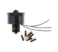 CRDARAAV 30mm Ventilatore canalizzato con 7000KV Brushless DC Motor 6 Lame per RC Elicottero
