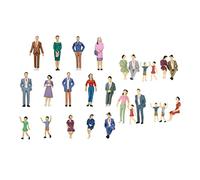 CRDARAAV 50x 1/30 ha dipinto i modelli dei passeggeri della gente delle figure per il treno architettonico