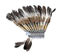 CRDARAAV Cappello indiano con piume, copricapo decorativo per cosplay, feste di Halloween