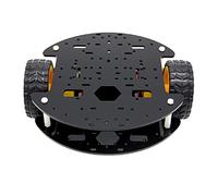 CRDARAAV CC mobile della piattaforma dell'automobile del robot che segue prevenzione di ostacoli con il disco di codice