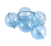 CRDARAAV Confezione da 5 galleggianti da pesca a forma di palla d'acqua Ocean Rock Round Fly Hook regolabile bolla portatile attrezzatura da pesca 47 mm