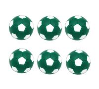 CRDARAAV Palline da calcio balilla da 32 mm, 6 pezzi, colore verde