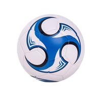 CRDARAAV Pallone da calcio per allenamento all'aperto, misura 4, durata eccezionale, per bambini, bianco e blu, taglia 4