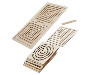 CRDARAAV Tavola di controllo della penna riutilizzabile in legno per bambini regali di compleanno ragazzo ragazze