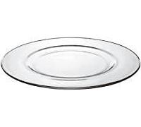 CRE.ART SOTTOPIATTO VETRO TRASPARENTE 32 CM