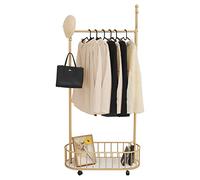 Cre Cra Appendiabiti con Ruote,Appendiabiti da Terra,Stand Appendiabiti,Appendiabiti oro,Stander Appendiabiti con rotelle,stand porta abiti,porta abiti,appendi abiti moderni,asta appendiabiti