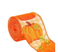 Crea artigianato autunnale con nastro di iuta da 455 cm, design a forma di zucca per decorazioni stagionali (H)