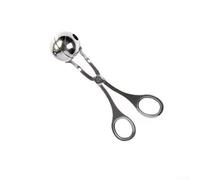 Crea delizie culinarie con la nostra robusta paletta per polpette in acciaio inox (piccola)