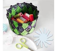 , Crea, divertiti a utilizzare il nostro modello di design per cesto portaoggetti a spirale intrecciato nei tuoi mestieri (20,3 cm)