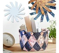 , Crea, divertiti a utilizzare il nostro modello di design per cesto portaoggetti a spirale intrecciato nei tuoi mestieri (30,5 cm)