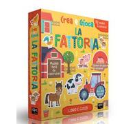 Crea e gioca la fattoria. Ediz. a colori. Con 30 cartoni sagomati. Con puzzle