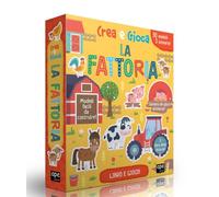 Libri Crea E Gioca La Fattoria. Ediz. A Colori. Con 30 Cartoni Sagomati. Con Puz