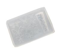 Crea eleganti decorazioni per unghie e gioielli con fiocco in silicone flessibile per forniture artigianali uso quotidiano casual artigianato