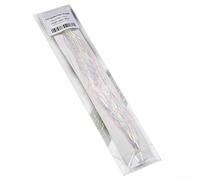 Crea esche da pesca efficaci Flash a squame di pesce con fili glitterati per fai da te