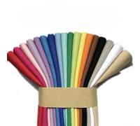 Crea i tuoi sogni con questo set di tessuto patchwork in cotone tinta unita da 1218 pezzi, progettato per vari progetti fai da te, tra cui abbigliamento per bambole (12 colori (18 colori (25 x 25 cm)