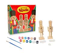Crea Il Tuo Nutcracker Di Legno Da 7 Pollici | Set Di 2