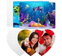 Crea il tuo Puzzle Personalizzato con Foto - Foto-Puzzle Personalizzati Idea Regalo Personalizzata ed Originale Crea ORA il Puzzle con La Tua Foto Preferita (F.TO CUORE (40x30cm) 232 PZ)