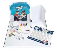 Crea il tuo set di giochi da tavolo-Kit fai da te con scheda di gioco vuota, pezzi di gioco, carte in bianco, dadi, Spinner, Rulebook, timer di sabbia-Costruisci il tuo kit di gioco-Versione italiana