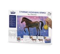 Créa Lign - Stencil artistici giganti "Le pitture rupestri", marrone