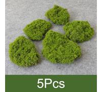 Crea un verde con il nostro prato artificiale realistico per balconi e decorazioni da giardino (verde pallido 5 pezzi)