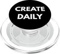 Crea una tipografia quotidiana minimale grassetto per i creatori di contenuti PopSockets PopGrip per MagSafe